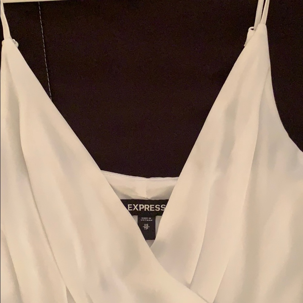 Express white dress